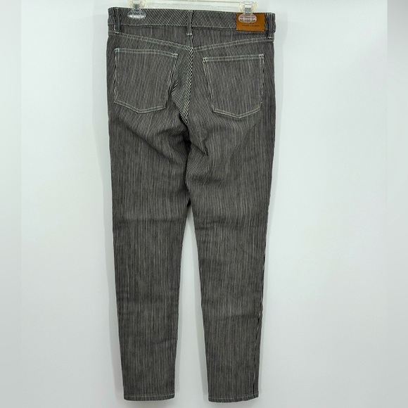 Lauren Ralph Lauren Black stripped skinny Jeans-Size 10 - Picture 3 of 5